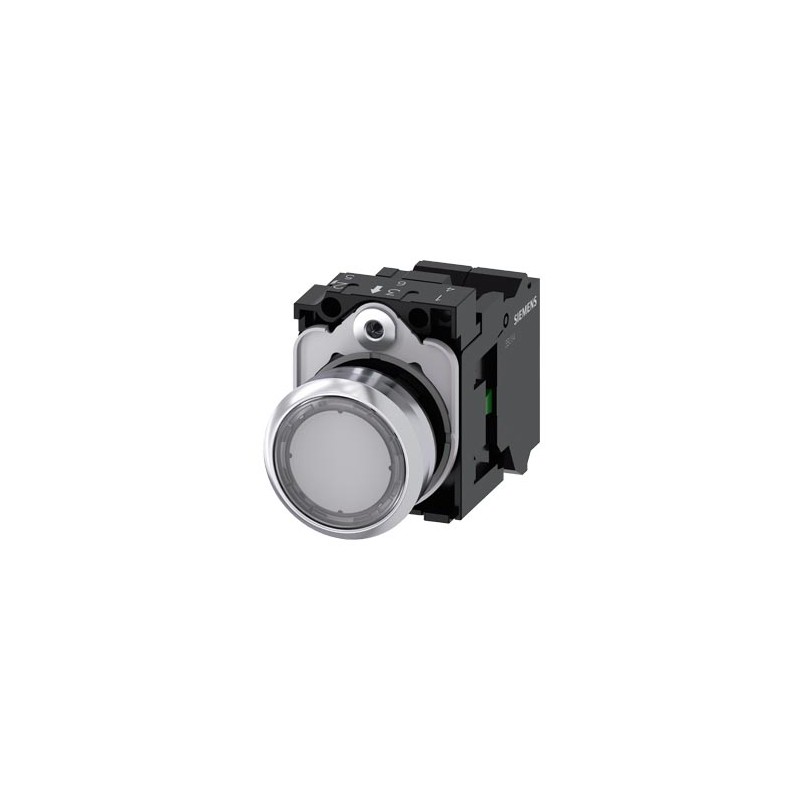 3SU1152 0AB70 3BA0 SIEMENS Illuminated Pushbutton 22 Mm