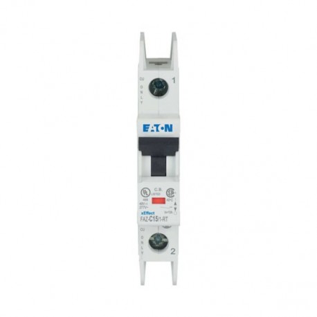FAZ-C15/1-RT 102129 EATON ELECTRIC Int. Leistungsschalter FAZ-RT, 15A, 1P, C-Kurve