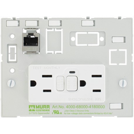 4000-68000-4180000 MURRELEKTRONIK MODLINK MSDD DATA INSERT 1xSUB-D9 fem./male + 1xRJ45 + 1xUSB-A fem./male 2m