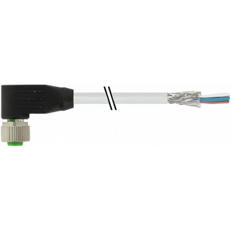 7000-13241-2400300 MURRELEKTRONIK M12 FÊMEA 90° BLINDADO PUR 3x0.34 blindado gy UL/ 1.5