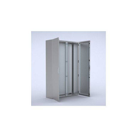 EKDS20164-4X nVent HOFFMAN Self-supporting, 2000x1600x400, compact, 2-door, with MP, stainless 304, IP66