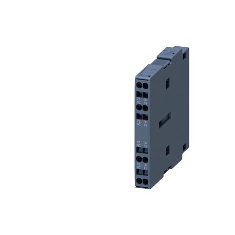 3RH1921-2EE02 SIEMENS 1er interrupteur auxiliaire latéral 2 NF, sous boîtier (compatible avec l'électronique..