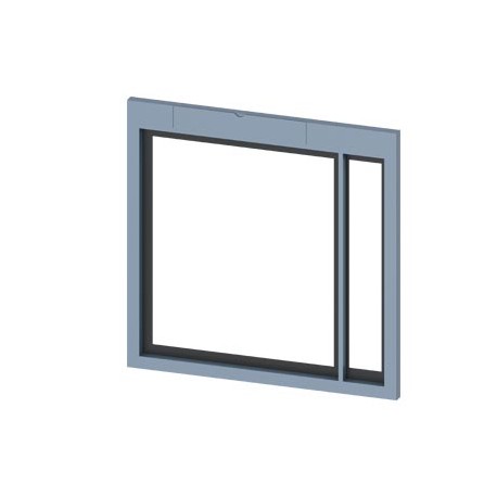 3VW9011-0AP02 SIEMENS door sealing frame IP30 for withdr. circuit breakers for installing in cabinet door ac..