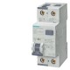 5SU1354-1KK06 SIEMENS Interruptores FI/LS, 10 kA, 1 P+N, Tipo AC, 30 mA, Curva C, Entrada: 6 A, Un AC: 230 V