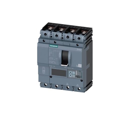 3VA2110-0KP42-0AA0 SIEMENS circuit breaker 3VA2 IEC frame 160 breaking capacity class E Icu 200 kA @ 415 V 4..