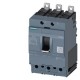 3VA4110-4ED34-0AA0 SIEMENS circuit breaker 3VA4 UL frame 125 breaking capacity class S 25kA @ 480 V 3-pole, ..