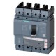 3VA5225-7GD41-0AA0 SIEMENS circuit breaker 3VA5 UL frame 250 breaking capacity class C 100kA @ 480V 4-pole, ..