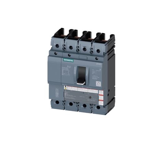 3VA5250-5ED41-0AA0 SIEMENS Circuit breaker 3VA5 UL Frame 250 Breaking capacity class M 35kA @ 480 V 4-pole, ..