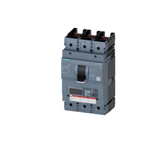 3VA6340-0KT31-0AA0 SIEMENS circuit breaker 3VA6 UL frame 400 breaking capacity class E 200 kA @ 480 V 3-pole..