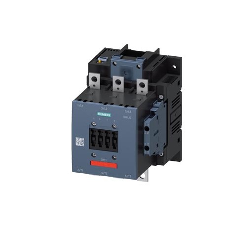 3RT1055-6NP36-3PA0 SIEMENS power contactor, AC-3 150 A, 75 kW / 400 V AC (50-60 Hz) / DC operation 200-277 V..