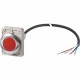 C30C-FL-R-24-P62 185953 EATON ELECTRIC Botão Compacto Flush 30 mm Branco Return NO Cable 1m