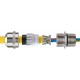 EMSKV-L 50 EMV-Z 10065188 WISKA Metal cable glands, IP68 for "EMC", range from 21 to 35mm, long thread M50