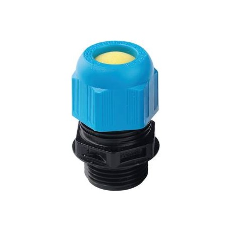 ESKE/1-i 40 10103376 WISKA Prensaestopas PA azul "ATEX" IP68, seguridad intrínseca, rango de 17 a 28mm, rosc..