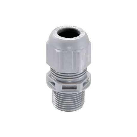 ESKV-L 12/G 10066516 WISKA PA cable glands, dark grey RAL 7001 IP68, range from 3 to 7mm, long thread M12