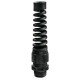 ESKVS 12/B 10061276 WISKA PA cable glands, black RAL 9005 IP68, ent. Protec. flexible, range from 3 to 7mm, ..