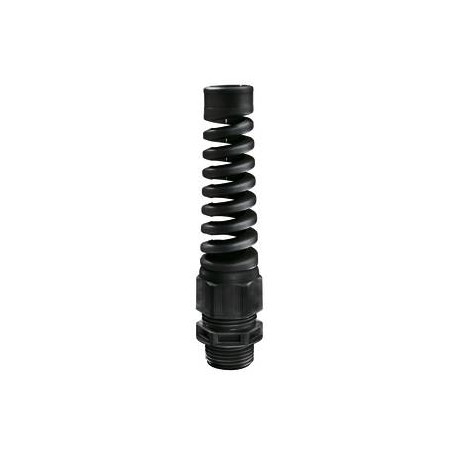 ESKVS 12/B 10061276 WISKA PA cable glands, black RAL 9005 IP68, ent. Protec. flexible, range from 3 to 7mm, ..