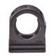 BCC-17/B 10106943 WISKA Black PA clip holder + built-in cover for DN17/21 ringed tube
