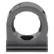 BCC-14/G 10106933 WISKA Grey PA clip holder + built-in cover for DN14/18 ringed tube