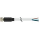 7000-08041-2101500 MURRELEKTRONIK M8 female 0° with cable PVC 3x0.25 gray UL/CSA 15m