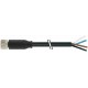 7000-08061-6115000 MURRELEKTRONIK M8 hembra 0° con cable PVC 4x0.25 negro UL/CSA 50m