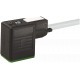 7000-10001-2561000 MURRELEKTRONIK MSUD connecteur électrovanne forme B 10 mm à raccorder PUR 3X0.75 gris, ro..