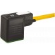 7000-10061-0260150 MURRELEKTRONIK MSUD valve plug form B 10 mm with cable PUR 3X0.75 yellow, 1.5m
