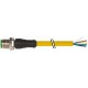 7000-12041-0350750 MURRELEKTRONIK M12 maschio 0° con cavo PUR 5x0.34 giallo UL/CSA + catena portacavi 7,5m