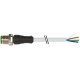 7000-12041-2152000 MURRELEKTRONIK M12 macho 0° con cable PVC 5x0.34 gris UL/CSA 20m