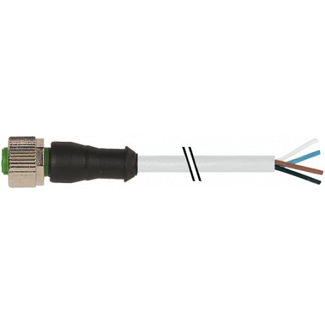 7000-12161-2330500 MURRELEKTRONIK M12 hembra 0° con cable PUR 3X0.34 amarillo UL/CSA, cadena portacables 5m