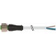 7000-12181-2130900 MURRELEKTRONIK Cordon M12 femelle droit sortie fils PVC 3x0.34 gris UL/CSA 9m