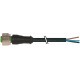 7000-12181-6135500 MURRELEKTRONIK Cordon M12 femelle droit sortie fils PVC 3x0.34 noir UL/CSA 55m