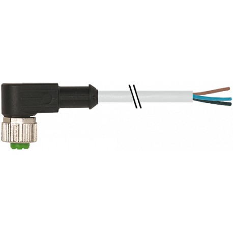 7000-12321-2130600 MURRELEKTRONIK M12 Buchse gewinkelt freies Leitungsende PVC 3X0.34 gelb UL/CSA 6m