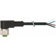 7000-12341-6340450 MURRELEKTRONIK M12 hembra 90° con cable PUR 4X0.34 negro UL/CSA, cadena portacables 4,5m