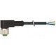 7000-12361-6250750 MURRELEKTRONIK M12 hembra 90° con cable PUR 5x0.34 negro UL/CSA 7,5m