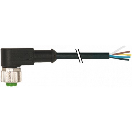 7000-12361-6353500 MURRELEKTRONIK M12 female 90° with cable PUR 5X0.34 black UL/CSA, drag chain 35m