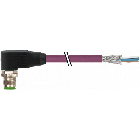 7000-13125-8030200 MURRELEKTRONIK M12 macho 90° con cable CANopen / DeviceNet PUR AWG24 + AWG22 apantallado ..