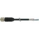 7000-13201-6010100 MURRELEKTRONIK Cordon M12 femelle droit sortie fils PVC 4X0.34 blindé noir UL,CSA 1m