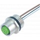 7000-13541-9710050 MURRELEKTRONIK M12 conector flange fêmea A-cod. montagem frontal PP 4X0.34 0.5m