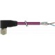 7000-14071-8410100 MURRELEKTRONIK M12 female 90° B-coded with cable, Profibus PUR 1x2xAWG24 shielded violet ..