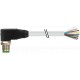 7000-17021-2950500 MURRELEKTRONIK M12 macho 90° con cable PUR 8x0.25 gris UL/CSA + cadena portacables 5m