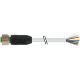 7000-17041-3770500 MURRELEKTRONIK M12 hembra 0° con cable PUR 8x0,34 amarillo UL/CSA + robot + cadena portac..