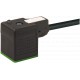 7000-18001-6160150 MURRELEKTRONIK MSUD Connecteur électrovanne forme A 18 mm à raccorder PVC 3X0.75 noir 1.5m