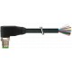 7000-19021-7050750 MURRELEKTRONIK M12 male 90° with cable PUR 12x0,14 black UL/CSA, drag chain 7.5m