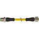 7000-40001-0230200 MURRELEKTRONIK M12 macho 0° / M12 hembra 0° PUR 3x0.34 amarillo UL/CSA 2m