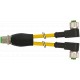 7000-40741-0530060 MURRELEKTRONIK M12 distribuidor en Y / M12 hembra 90° PUR 3X0.34 amarillo UL/CSA + robot,..