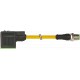 7000-40881-0161000 MURRELEKTRONIK M12 mâle droit / MSUD bouchon de valve forme A 18 mm PVC 3X0.75 jaune 10m