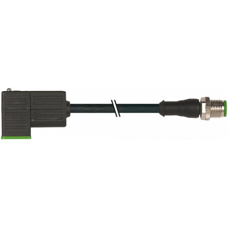 7000-41041-6360060 MURRELEKTRONIK M12 male 0° / MSUD valve plug form CI 9.4 mm PUR 3X0.75 black UL/CSA, drag..