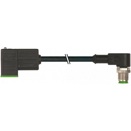 7000-41061-6560060 MURRELEKTRONIK M12 Stecker gewinkelt / MSUD Ventilstecker Bauform CI 9,4 mm PUR 3X0.75 sc..