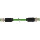 7000-44511-6590200 MURRELEKTRONIK M12 macho 0° / M12 macho 0° Ethernet PUR 2x2xAWG22 blindado verde UL/CSA +..