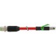 7000-44711-7920100 MURRELEKTRONIK M12 male 0° / RJ45 male 0° Ethernet PUR 2x2xAWG22 shielded red UL,CSA + dr..